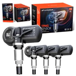 A-Premium 4PCS Pre-Programmed TPMS Sensor Tire Pressure Monitoring Sensor - Compatible with Ferrari & Maserati - California 2008-2014, Coupe 2009-2013, Granturismo 2011-2019, Quattroporte - 433MHz