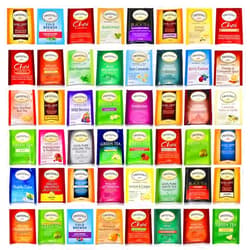 BLUE RIBBON Twinings Tea Bags Sampler Assortment Variety Pack Gift Box - 48 Count - Perfect Variety - English Breakfast, Green, Black, Herbal, Chai Tea and more