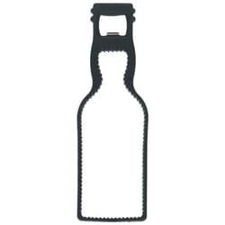 Kikkerland Bottle and Jar Opener, Black