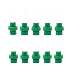 MIAOXSEN Plant Watering Stakes - Self Watering Spikes for Indoor & Outdoor Plants, Easy to Use Irrigation Drip Device, Ideal for Vacation Plant Care (Pack of 10)
