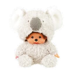 Sekiguchi Monchhichi Sitting Fluffy Koala Doll Plush