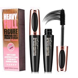 Secret Xpress Control 4D Silk Fiber Lash Mascara, Lengthening and Thick, Long Lasting, Waterproof & Smudge-Proof, All Day Exquisitely Full, Long, Thick, Smudge-Proof Eyelashes