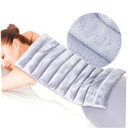 REVIX Extra Large Microwave Heating Pad for Back Pain Relief with Moist Heat, Microwavable Heated Wrap for Full Back, Stomach Cramps, Shoulder and Neck, Leg, Support Cold Therapy
