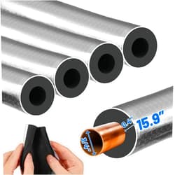 HolyMaji 4 Pack Pipe Insulation Foam Tube - 3/4
