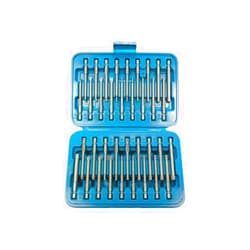 Techni-Pro 758SC4379-1/4' Drive Power Bit Set in Box, 36 Pieces