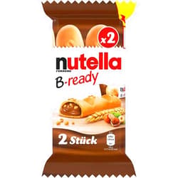 Nutella B-ready Wafer filled with Nutella, 19.1g - Pack of 36