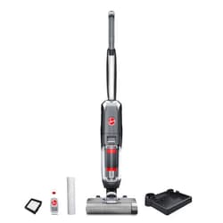 Hoover Streamline Corded Hard Floor Cleaner, Wet Dry Vacuum with Self Cleaning System, Edge Cleaning, LCD Display, FH46000V, Silver