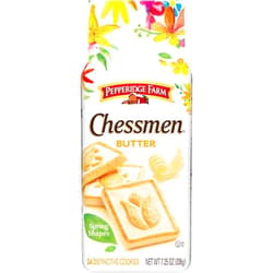 Pepperidge Farm Cookies Pepperidge Farm Chessmen Butter Cookies, 7.25 oz. Bag (Packaging may vary)
