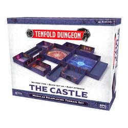 Gale Force Nine Tenfold Dungeon: The Castle - Modular Roleplaying Terrain Set & 5e RPG Adventure, Multicolor (GF9TFD01)