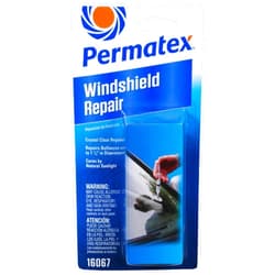 Permatex 16067 Bullseye Windshield Repair Kit, .025 oz. Syringe, .025 Ounce Syringe , White