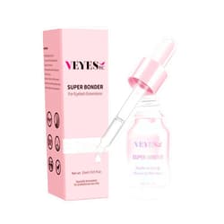 VEYES INC Super Lash Bonder for Eyelash Extensions. Glue Accelerator, Lash Sealant, Adhesive Companion, Reducing Glue Fumes and Extending Eyelash Retention Time. Professional Eyelash Supplies 15ml