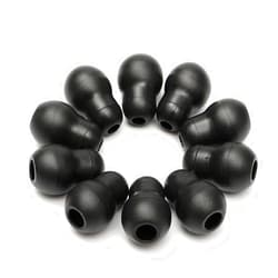 Artist Unknown 10pcs 2cm Silicone Black Super Soft Earplug Eartips Earpieces For Littmann Stethoscope