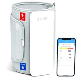 iHealth Neo Wireless Blood Pressure Monitor, Upper Arm Cuff, Bluetooth Blood Pressure Machine, Ultra-Thin & Portable, App-Enabled for iOS & Android