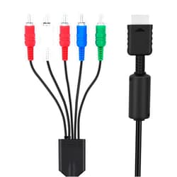 Mcbazel Component HD AV Cable for PS2/PS3/PS3 Slim – 6FT High Definition Video and Audio Cord, HDTV and EDTV (480p Output Supported) Compatible with PS2/PS3/PS3 Slim