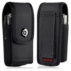 ACCKUO Multitool Sheath Compatible with Leatherman EDC Belt Organizer Tool Holster Pouch, Black