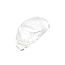 Dupont Tyvek IsoClean IC729S Bouffant Hair Cover, White, Universal Size (Pack of 250)