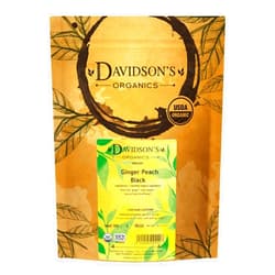 Davidson's Organics, Ginger Peach, Loose Leaf Tea, 16-Ounce Bag