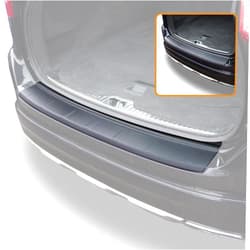 Travall Protector Compatible with Volvo XC60 (2014-2017) TBP1062P - Ridged Plastic Rear Bumper Protector