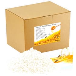 TRINIDa White Beeswax Pellets 5LB(80 oz), 100% Organic Bees Wax Pellets for DIY Candles, Beeswax for Candle Making, Skin, Body, Face, and Hair Care, Lotions, DIY Creams, Lip Balm and Soap Making