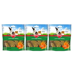 Kaytee (3 Pack) Nibblers Carrot Small Animal Treats, 5 Ounces Per Pack