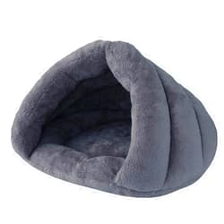 Beskie Pet Tent Cave Bed for Small Medium Cats Dogs Pets Sleeping Bag Thick Fleece Warm Slipper Dog Bed Cuddler Burrow House Hole Igloo Nest Cozy Triangle Bed for Cat Puppy
