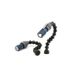 PROMETHEUS LIGHTS Foursevens Flex Arm and Mini MKIII LED Flashlight Bundle, includes Midnight Blue Mini MKIII LED Pock Flashlight and Adjustable Length Flex Arm, Flashlight Holder