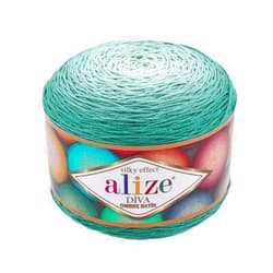 ALİZE Diva Ombre Batik Silky Effect 100 Microfiber Acrylic Yarn Thread Crochet Art Lace Craft 1 skn 250gr 957yds Hand Knitting Yarn (7369)