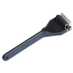 Mars Coat King Dematting Undercoat Grooming Rake Stripper Tool for Dogs and Cats, Stainless Steel with Plastic Handle, Made in Germany, 10-Blade Medium