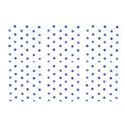 Vietri Papersoft Napkins Dot Blue Cocktail Napkins Pack of 20, Set of 6 9.75