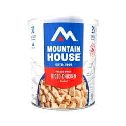 Mountain House Diced Chicken #10 Can Freeze Dried Survival & Emergency Food Gluten-Free 14 Servings