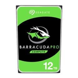 Seagate BarraCuda Pro 12TB Internal Hard Drive Performance HDD – 3.5 Inch SATA 6 Gb/s 7200 RPM 256MB Cache for Computer Desktop PC Laptop, Data Recovery – Frustration Free Packaging (ST12000DM0007)