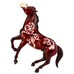 Breyer Traditional Series | Beowulf | 2024 Halloween Horse | Glow in The Dark | Horse Figurine | Model #B-TR-10118