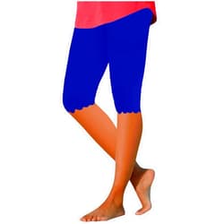 Generic Womens Knee Length Leggings ShortsCasual Summer Workout Sweatpants High Waisted Lightwieght Yoga Pants Capris Short