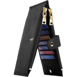 Travelambo RFID Wallet Women Large Size Bifold Multi Card Wallet Case with Zipper Pocke Credit Card Holder for Women