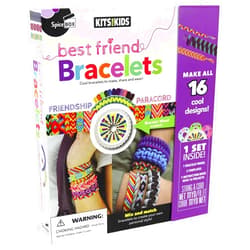 SpiceBox Kits For Kids: Best Friend Bracelets - Make Cool Designs, DIY String Jewelry Kit, Mix-Match-Create, Multicolor & Pattern Bracelets, Kids Ages 8+