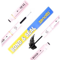 Zenotti 2 in 1 Bond and Seal Lash Glue 12ML Eyelash Glue Waterproof Eyelash Bond and Seal Long Lasting Lash Cluster Glue for Lash Extension Strong Hold Eyelash Adhesive for 72 Hours by zenotti