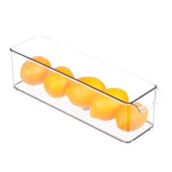 InterDesign iDesign BPA-Free Plastic Pantry and Kitchen Storage, Freezer and Fridge Organizer Bin with Easy Grip Handles