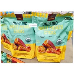 Generic The SnakYard Organic Sweet Potato Sticks 6 Packs 17oz 480g (Two Bags)