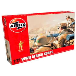 Airfix A00711 WWII Soldier Figures 1:72nd Scale Military Figurine, (Pack of 48)