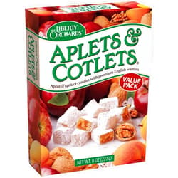 Liberty Orchards, Aplets & Cotlets Value Pack - Vegan, Fruit & Nut Chewy Candy - 8 Oz