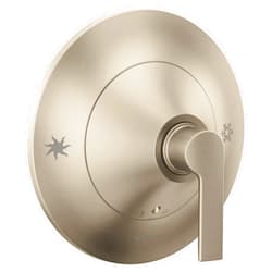 Moen TS2201BN Doux Posi-Temp Valve Trim Kit, Valve Required, Brushed Nickel
