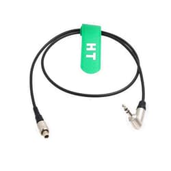 HangTon Timecode LTC Cable for Tentacle Sync to Wisycom MTP60 Sennheiser Zaxcom ZFR400 A10-TX Transmitter 45cm