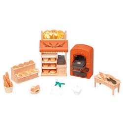 Calico Critters Bakery Shop Starter Set - Bake & Play with 53+ Pieces!