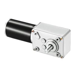 Greartisan DC 12V 60RPM 7Kg.cm 8mm Single Shaft Self-Locking Reversible Worm Gear Motor with Cable, High Torque Speed Reduction Motor, Turbine Electric Gearbox Motor
