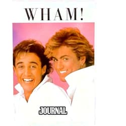 By Music Funny Guy (Author) Journal: Wham! English Pop Duo George Michael and Andrew Ridgeley Studio Album Make It Big Worldwide Pop Smash Hit, Journals Graph Paper Composition Notebook, Diary • One Subject 6 x 9 • 110 Pages