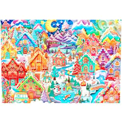 Buffalo Games - Colorful Cookietown - 2000 Piece Jigsaw Puzzle for Adults Challenging Puzzle Perfect for Game Nights - Finished Puzzle Size is 38.50 x 26.50