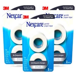 Nexcare Gentle Paper Tape 1 Inch X 10 Yards, 2 ea (Pack of 3)
