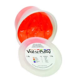 Fabrication Enterprises Val-u-Putty 10-3942 Exercise Putty, Orange, Soft, 1 lb.