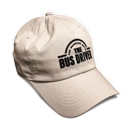 Speedy Pros Soft Baseball Cap Bus Driver Man Myth Embroidery Others Twill Cotton Dad Hats for Men & Women