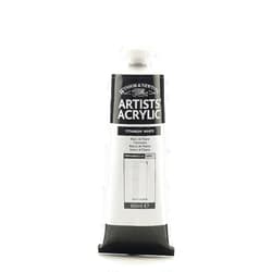 Winsor & Newton Artists' Acrylic Colours titanium white 60 ml 644 [PACK OF 2 ]